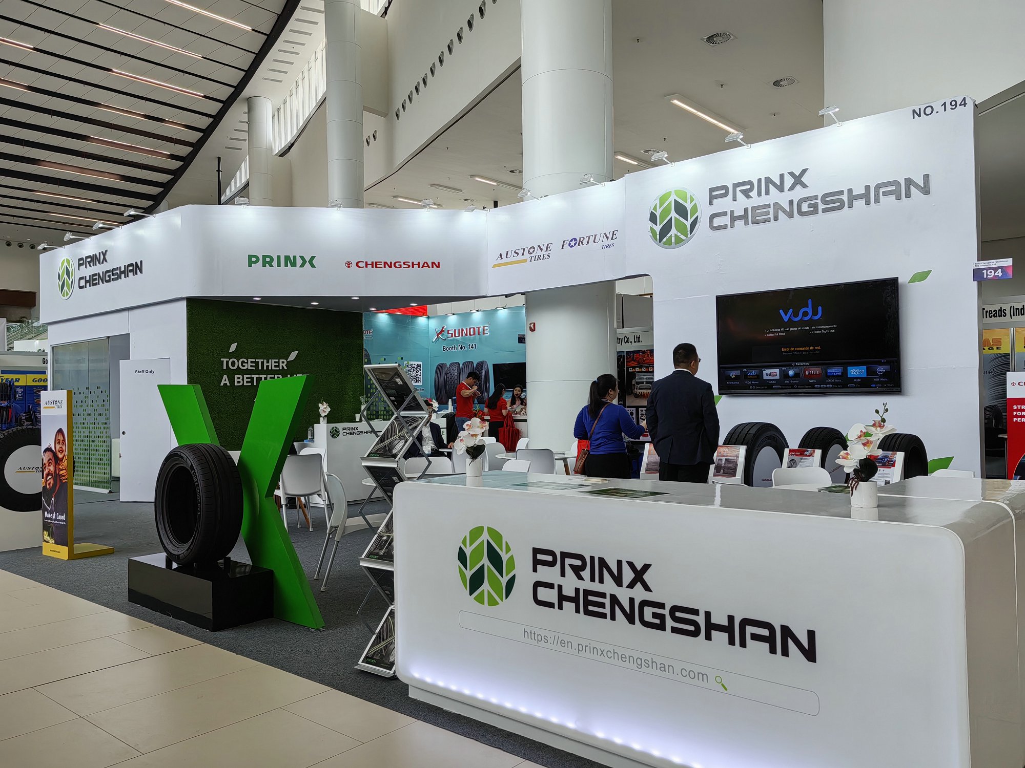 亮相巴拿马轮胎展 明升mansion88为拉美用户打造品质之作